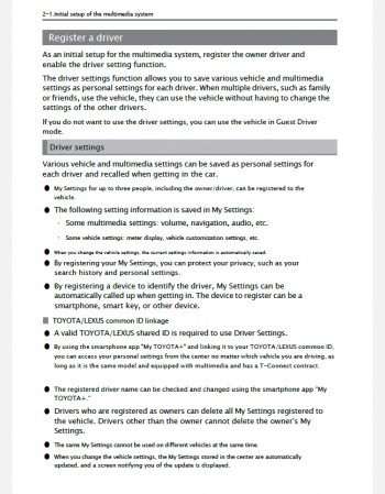 toyota voxy 2023-2024 navigation & multimedia system manual in english